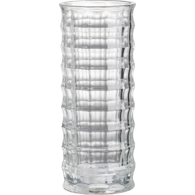 Ваза Glasar 10х10х25 см фото 1