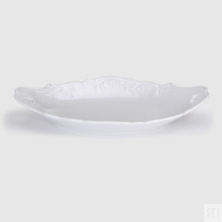 Блюдо овальное Cmielow Rococo c ручками 25 см
