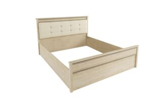 Аллея мебели Кровать ЛИВОРНО ЛКР-1 1600 (Дуб сонома,Дуб сонома)
