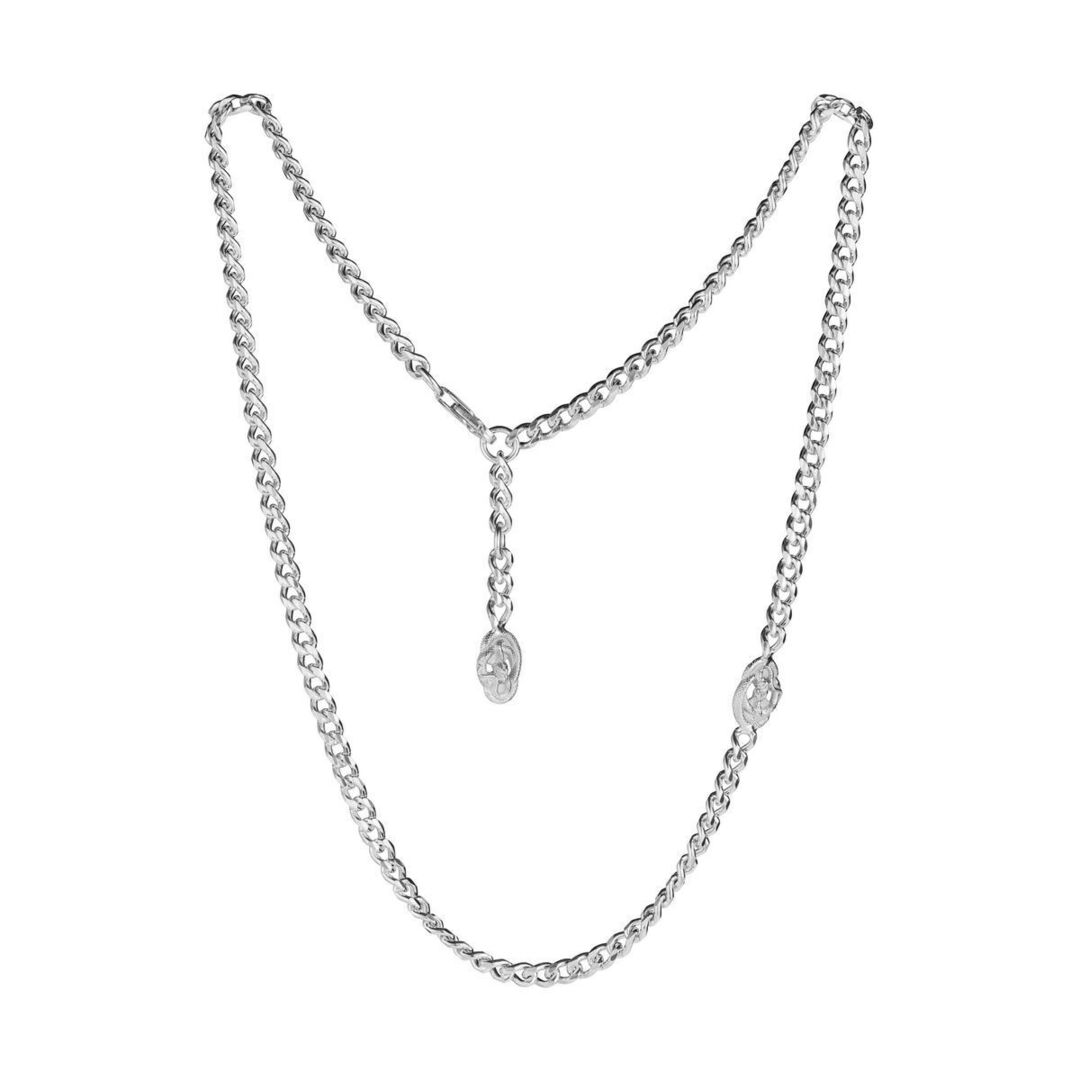 Колье Serpent Necklace - Silver CAVIAR JEWELLERY фото 1