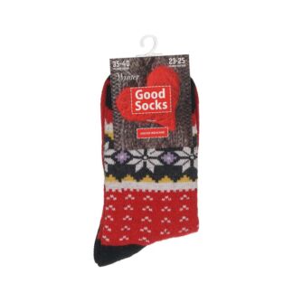 Женские носки Good Socks AW 19/21, WAT81266-66 " Снежинки " с имитацией шер