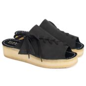 Женские сланцы Clarks(Wallacraftopen 26148637), черные фото 1