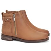 Женские полусапоги Clarks (Memi Lo 26162239), коричневые фото 1