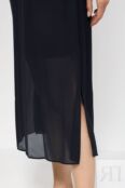 Однотонное платье из тюля на кокетке Naf Naf фото 4