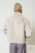 Дубленка из искусственной кожи TWINSET фото 3