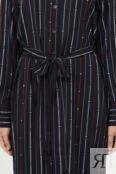 Платье-рубашка в полоску на поясе Tommy Hilfiger фото 4
