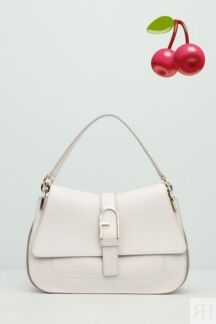 Сумка сэтчел кожаная Flow M Furla