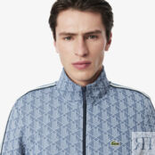 Мужская жаккардовая толстовка Lacoste PARIS с монограммой фото 3