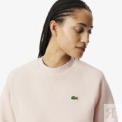 Женский свитшот Lacoste Regular Fit из хлопка фото 3