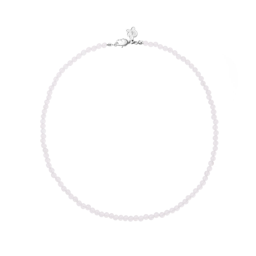 Колье Rose Quartz Tiny Necklace HOLLY JUNE фото 1