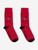 Носки St. Friday Socks, Леопард красный, Красный ATRSBHOS8B-LEOPARDRED фото 3