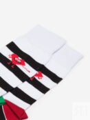 Носки St. Friday Socks, Полоски с сердечком, Черный STRIPESSBHOS8B-BLACK фото 5