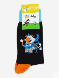 Носки с рисунками St.Friday Socks - Громозека, Черный