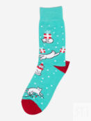 Новогодние носки St.Friday Socks Котики-Подарочки, Голубой KOTIKIPDAROCHKISBHOS8B-BLUE фото 2