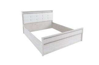 Аллея мебели Кровать ЛИВОРНО ЛКР-1 1600 (Анкор светлый, Анкор светлый)