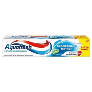 AQUAFRESH Зубная паста Освежающе-мятная
