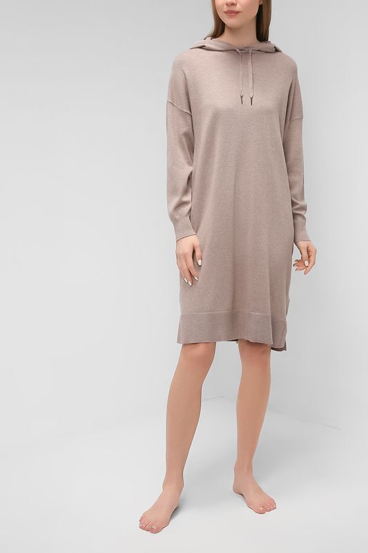 Однотонное платье-худи NOOM loungewear фото 1