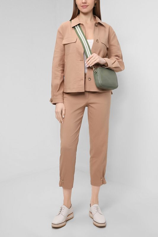 Однотонные брюки Betty & Co фото 1