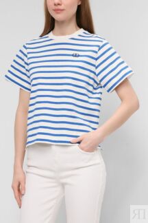 Свободная футболка в полоску TWINSET