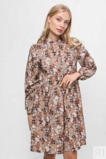 Короткое платье с цветочным принтом BELUCCI
