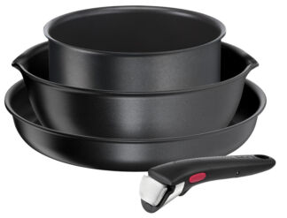 Набор посуды Ingenio Daily Chef Black 4 предмета 18/22/26 см L7629453 Tefal