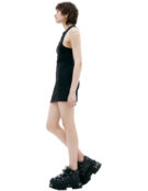 Черное платье с логотипом VETEMENTS WA66DR600BW фото 2
