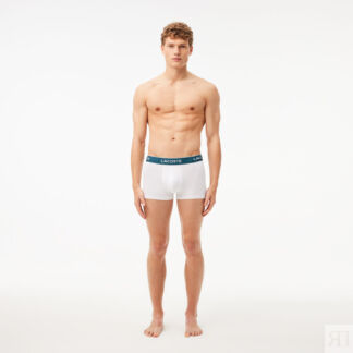 Мужское хлопковое нижнее бельё Lacoste (3 ед.)