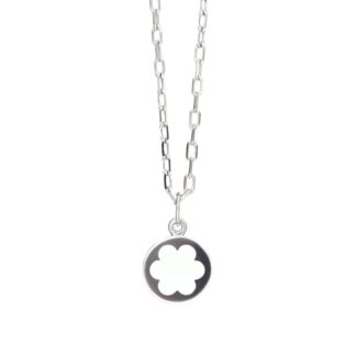 Колье Silver Forget-Me-Not Necklace – White MOONSWOON