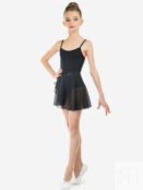 Юбка балетная на запахе Танцующие, Черный MU-04-0900TNSHT3W-BLACK фото 2