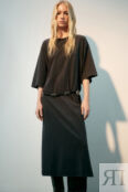Платье-футболка oversize с вареным эффектом befree 4680704652031 фото 1