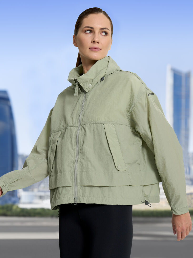 Ветровка женская Columbia Paracutie II Windbreaker, Зеленый 2116561CLB-348 фото 1