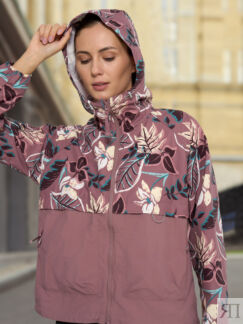 Ветровка женская Columbia Spire Valley Printed Windbreaker, Красный