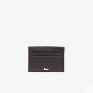 Кожаный картхолдер Lacoste