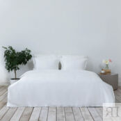 Простыня евро La Prima SilvaSilk Royal white 240х280см 910/0322052/2892 фото 1