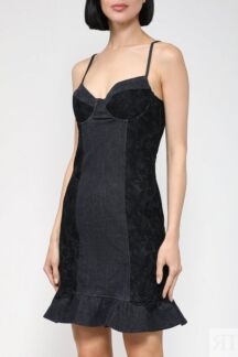 Джинсовое платье на бретельках Guess