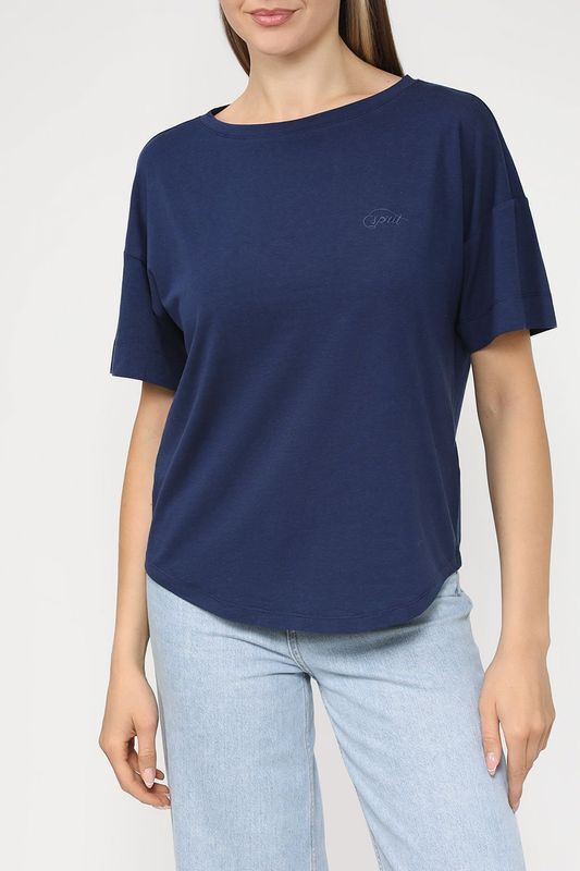Домашняя футболка из хлопка и модала Esprit фото 1