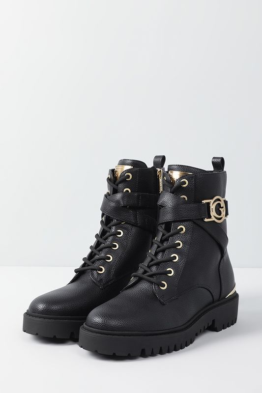 Высокие ботинки из кожи Odanna Guess фото 1