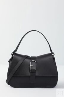 Кожаная сумка сетчел Flow M Furla