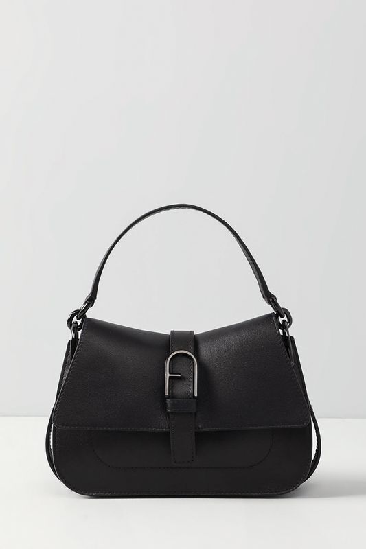 Кожаная сумка сетчел Flow Mini Furla фото 1