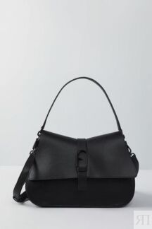 Кожаная сумка сетчел Flow L Furla