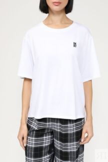 Пижамная футболка с логотипом Dkny
