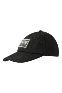 Стеганая бейсболка с логотипом бренда VERSACE JEANS COUTURE