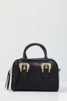 Сумка сетчел с пряжкой Baroque VERSACE JEANS COUTURE