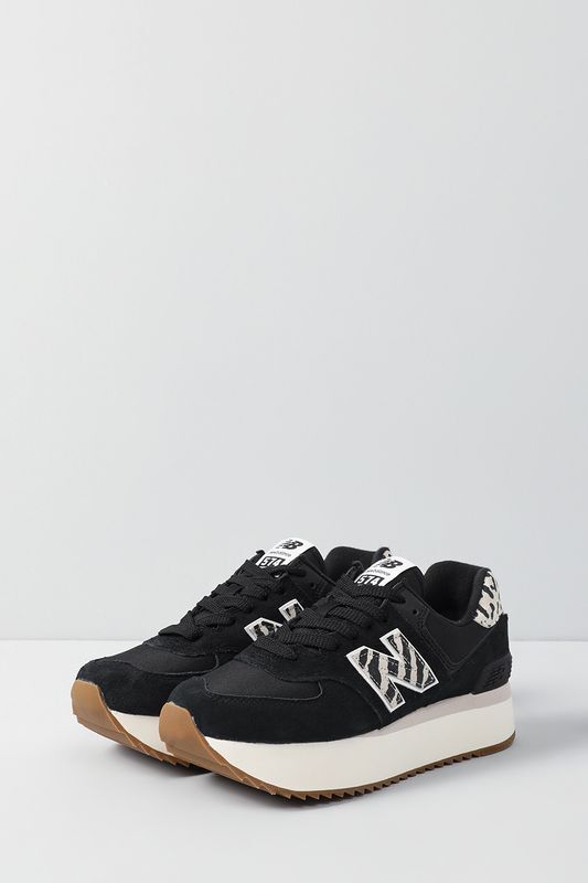 Кожаные кроссовки 574 NEW BALANCE фото 1