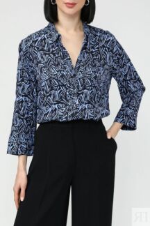 Рубашка с V-вырезом и принтом Gerry Weber