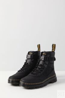 Комбинированные ботинки из кожи Combs Tech Dr Martens