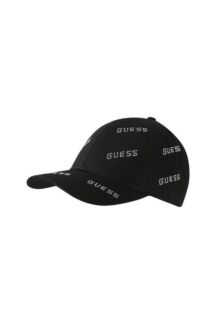 Хлопковая бейсболка с логотипом Guess