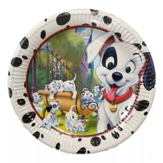 Тарелки Procos 101dalmatian бумажные 23 см 8 шт Procos