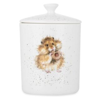 Банка для хранения с крышкой Royal Worcester Забавная фауна Хомячок 18х13 с