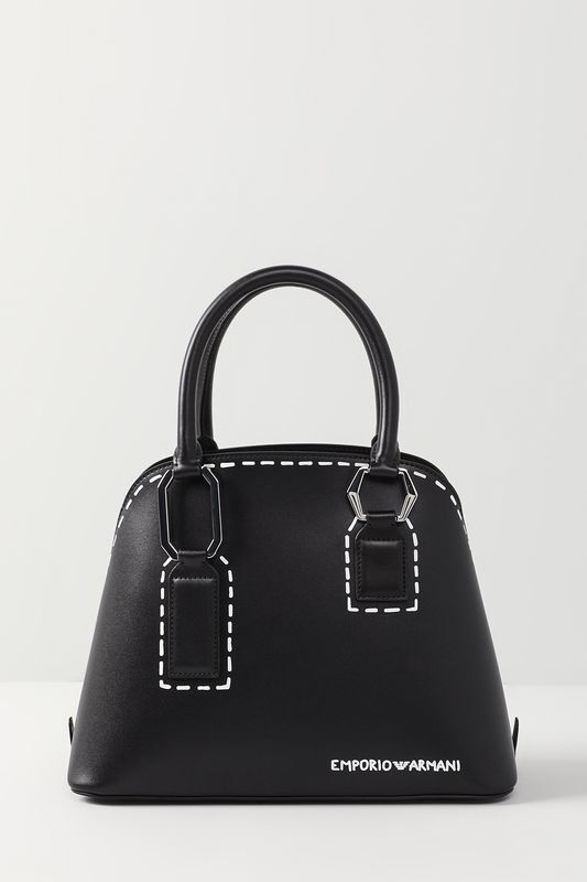 Сумка сетчел со съемным ремнем EMPORIO ARMANI фото 1